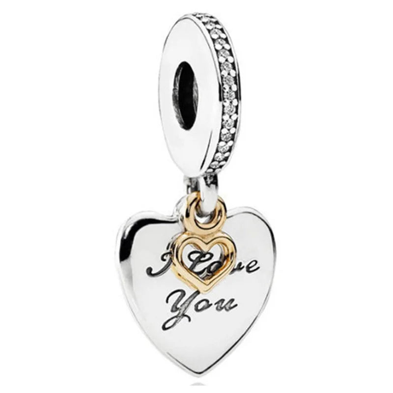 Gold Plated Heart Pendants: DIY Jewelry Festival Gift