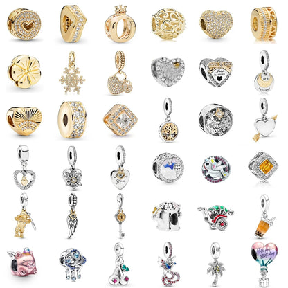 Gold Plated Heart Pendants: DIY Jewelry Festival Gift